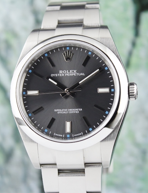 (image for) A ROLEX STAINLESS STEEL OYSTER PERPETUAL / 114300